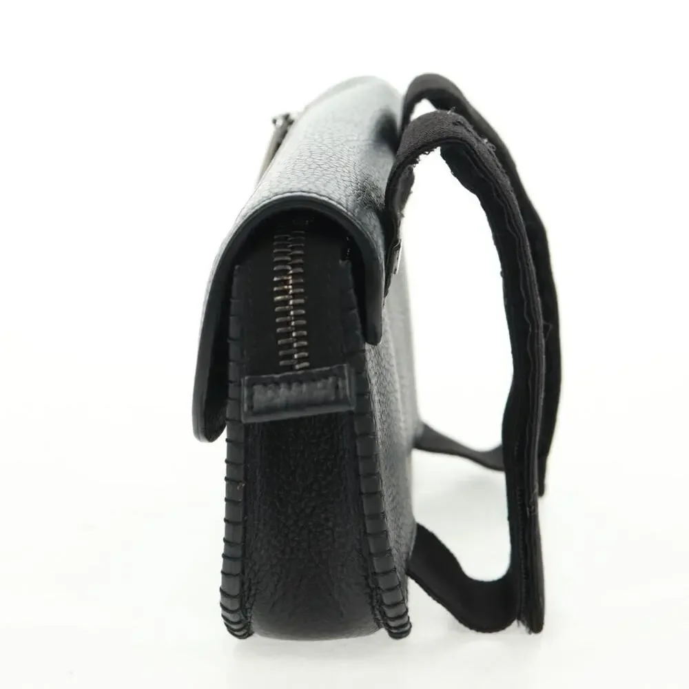 Dior Leather Cactus Jack Arm Pouch Mini Bag Black